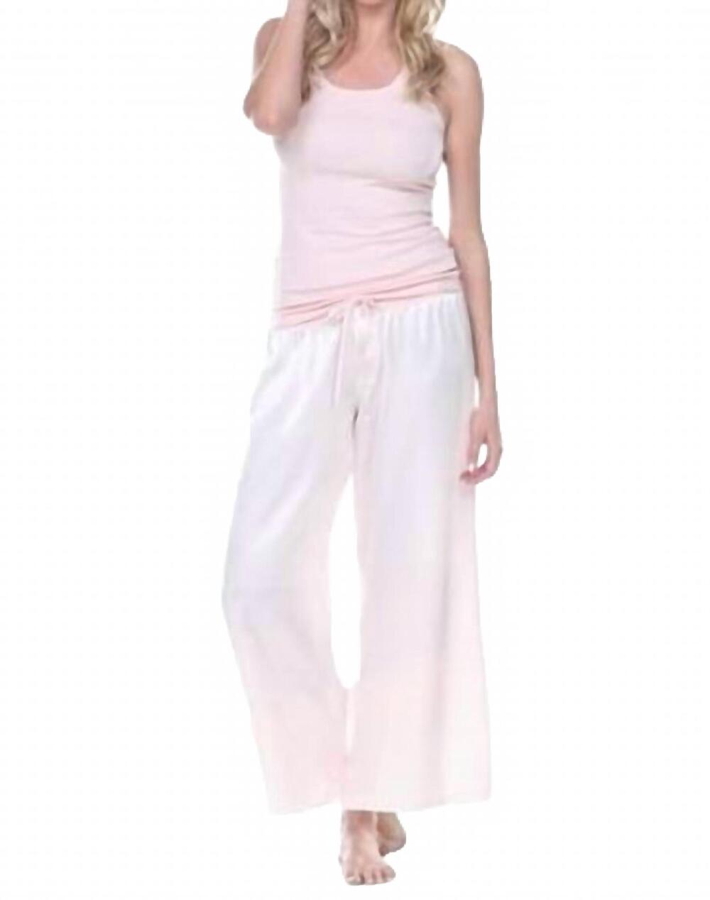 NEW PJ HARLOW jolie capri pants in blush